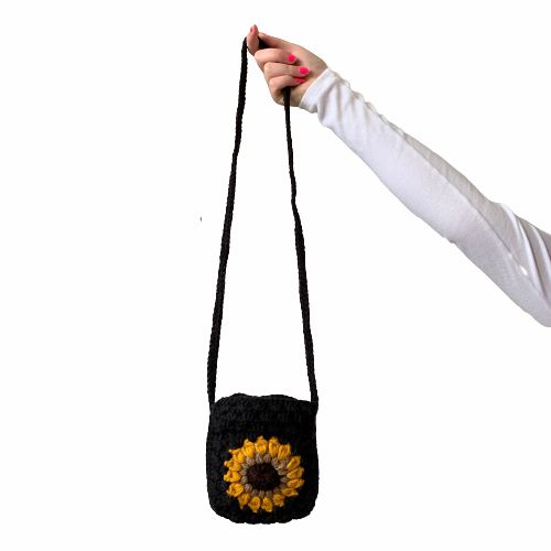 Bags | Black Sunflower Crossbody Bags Bags