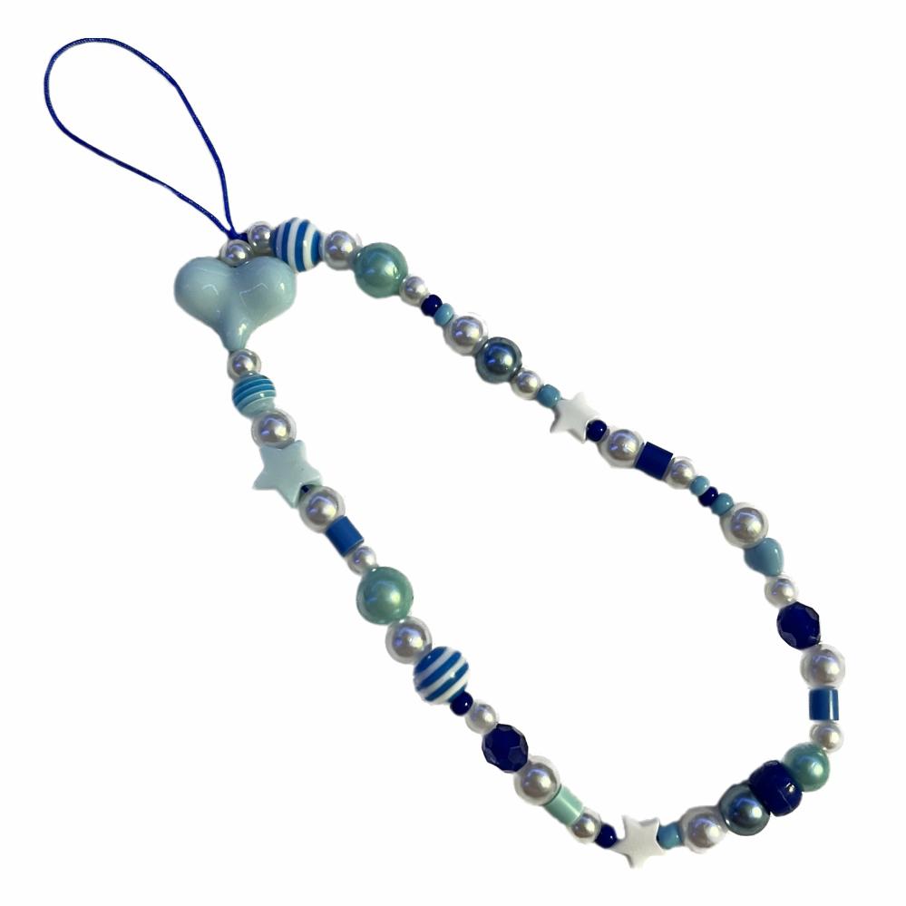 Beaded Phone Charms | Denim Phone Charm Beaded Phone Charms Beaded Phone Charms