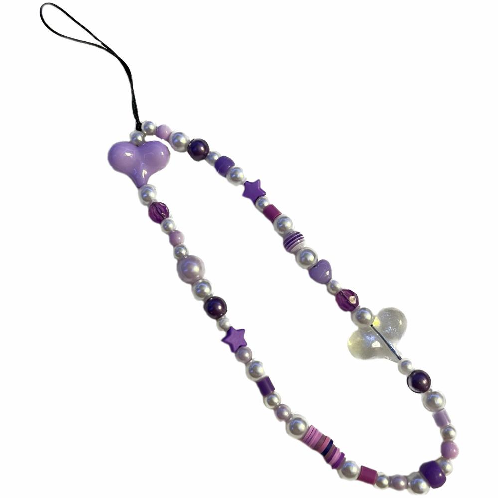 Beaded Phone Charms | Grape Phone Charm Beaded Phone Charms Beaded Phone Charms