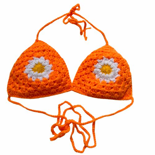 Bralettes | Orange Flower Bralette Bralettes Bralettes