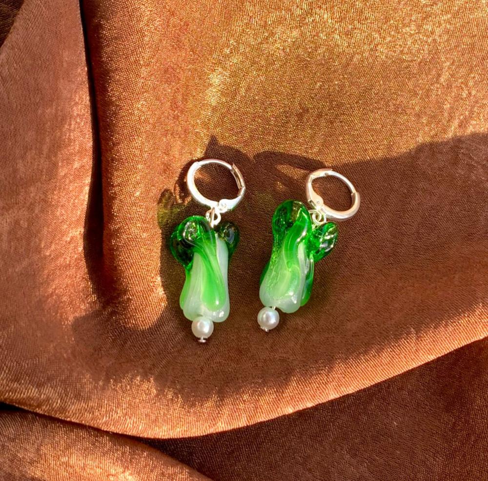 Earrings | Bok Choy Earrings Earrings Earrings