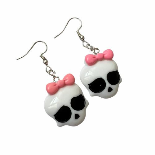 Earrings | Pink Skull Earrings Earrings Earrings