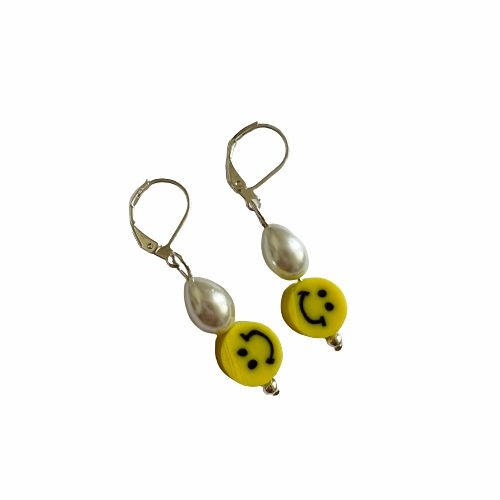 Earrings | Smiley Pearl Earrings Earrings Earrings