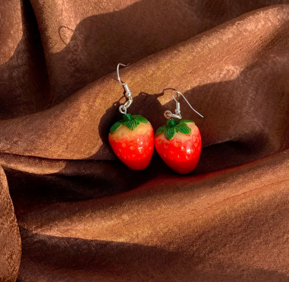 Earrings | Strawberry Earrings Earrings Earrings