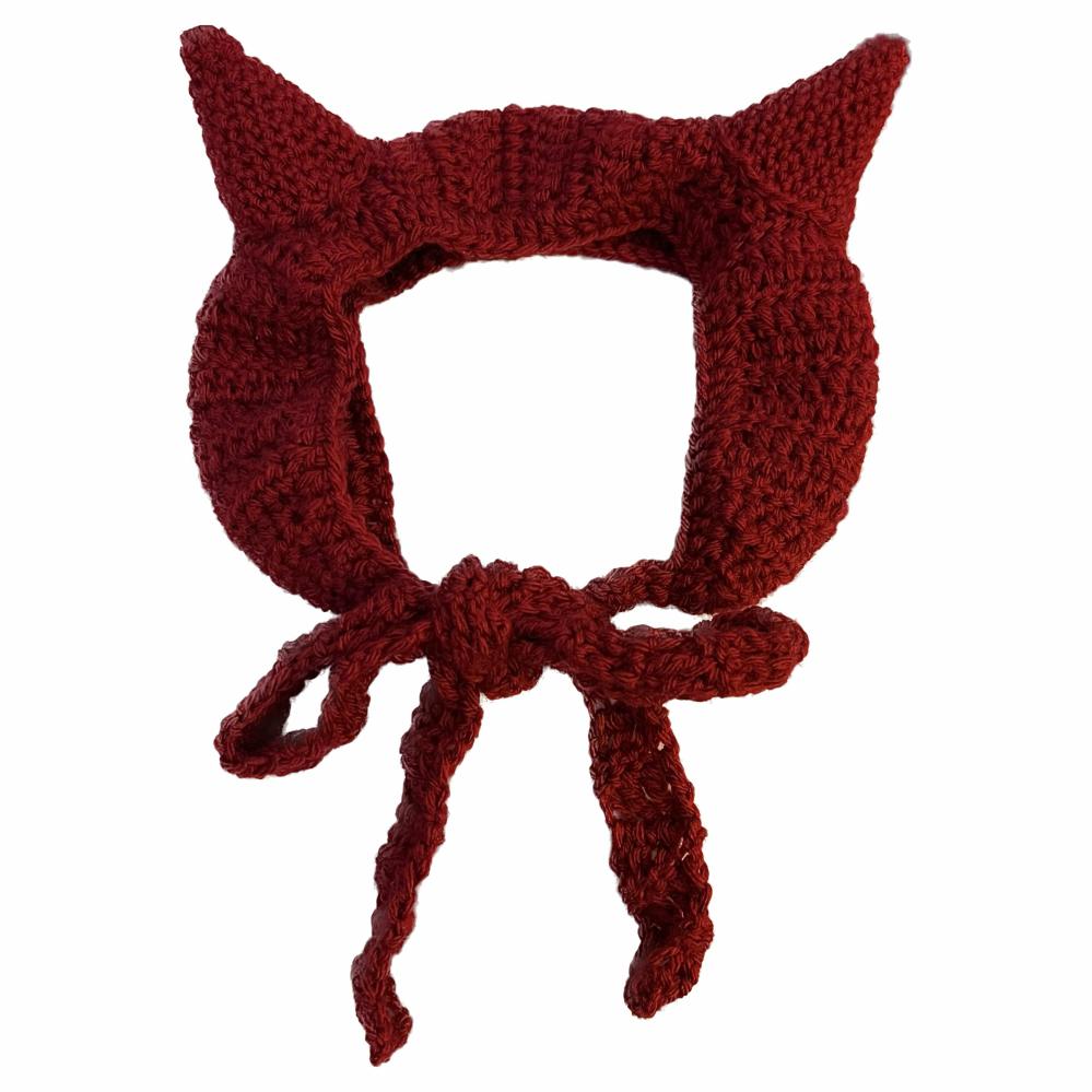 Hats | Devil Hat Wrap Crochet Items Hats