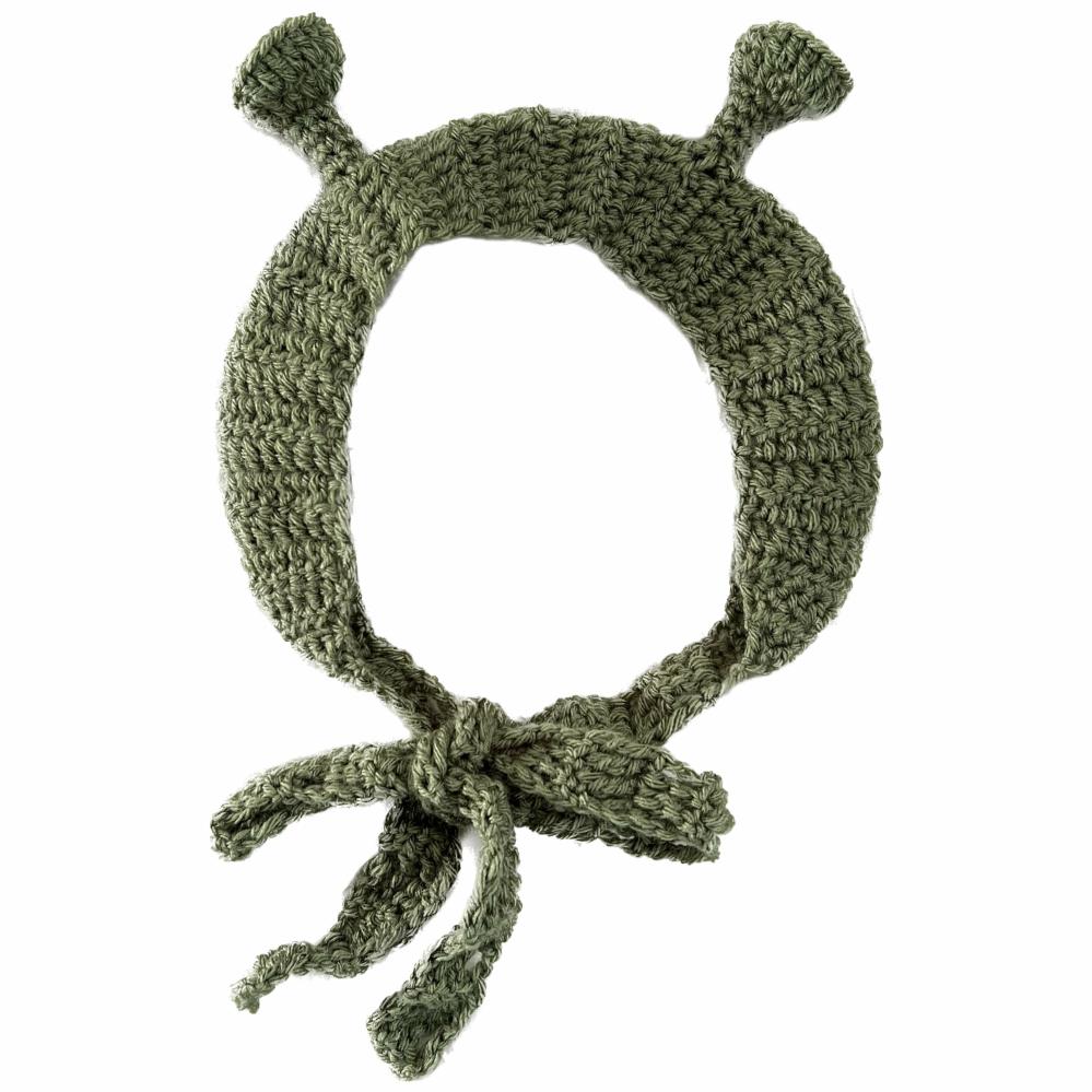 Hats | Green Swamp Creature Hat Wrap Crochet Items Hats